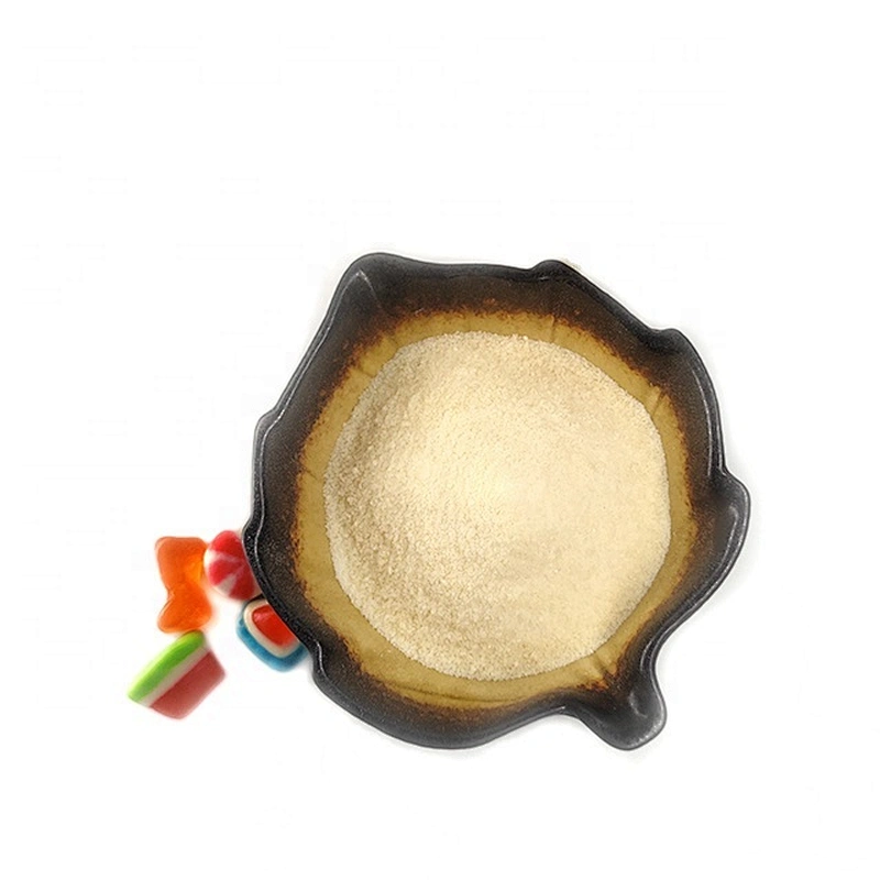 Halal kosher certificate food additive edible beef gelatin from China